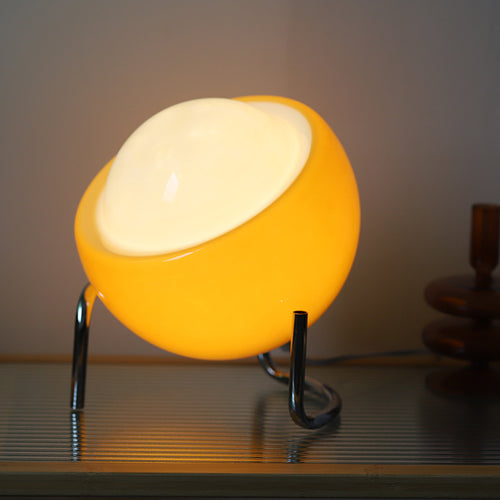 Revamped Edition Bauhaus Glass Lamp