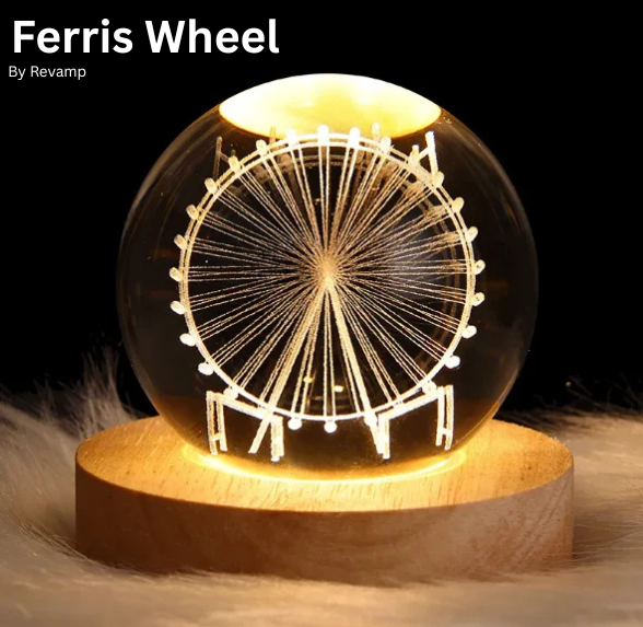 Revamped 3D Crystal Glow Lamp