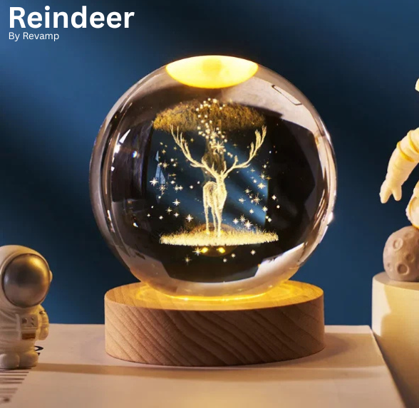 Revamped 3D Crystal Glow Lamp