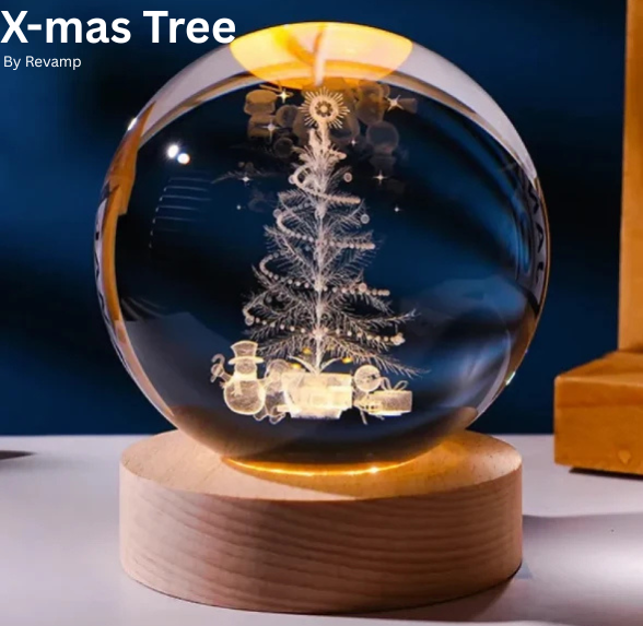 Revamped 3D Crystal Glow Lamp