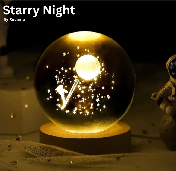 Revamped 3D Crystal Glow Lamp